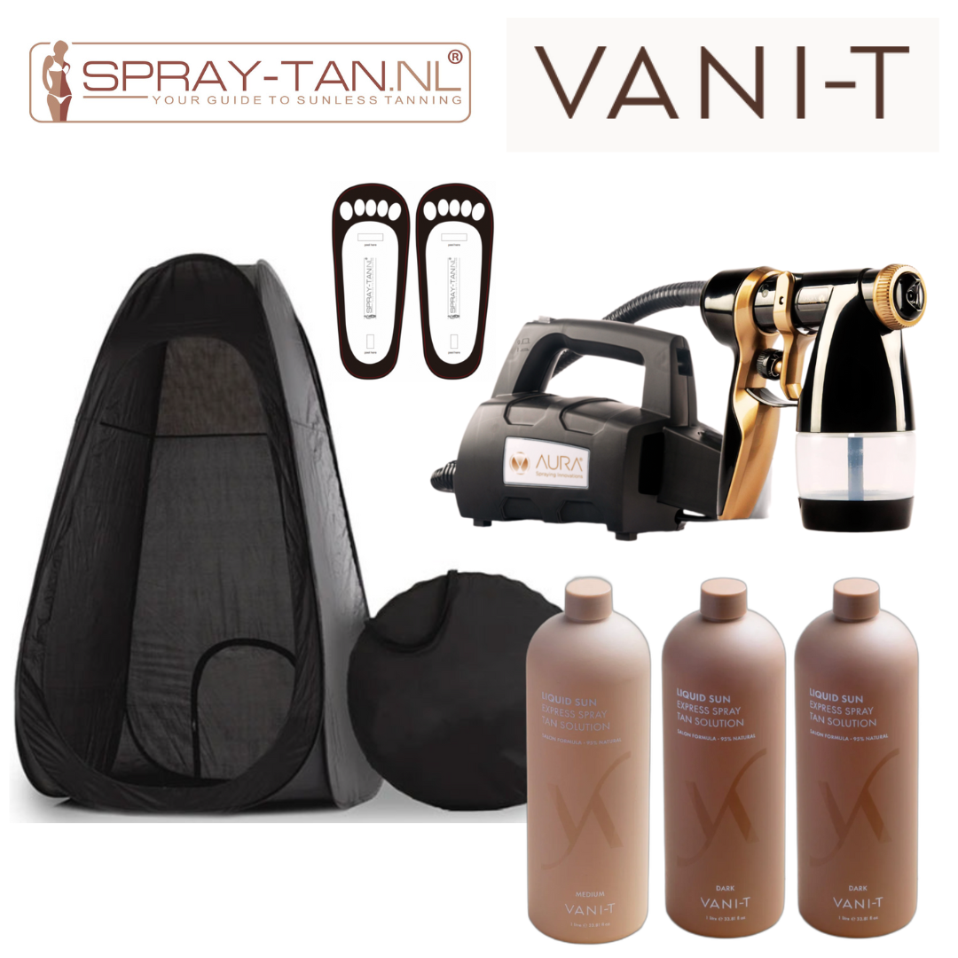 Spray Tan Starterkits, Machines en Onderdelen Spray Tan Starterkits, Machines en Onderdelen