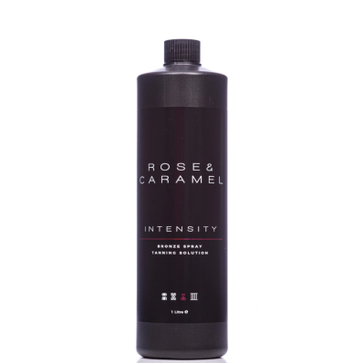 Rose and Caramel INTENSITY Light-Medium Premium spray tan vloeistof (1 ltr)