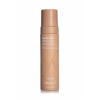 Vani-T Liquid Sun Express zelfbruiner mousse Medium (200ml)