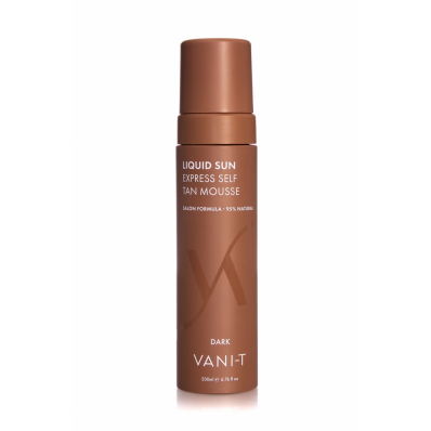 Vani-T Liquid Sun Express zelfbruiner mousse Dark (200ml)