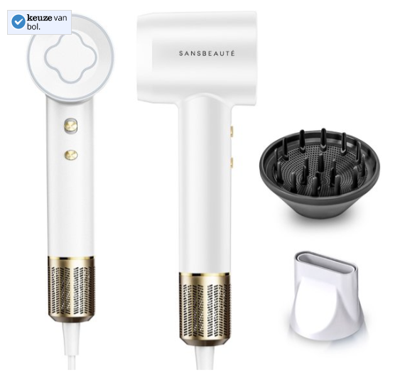 Haardroger met diffuser Haardroger met diffuser