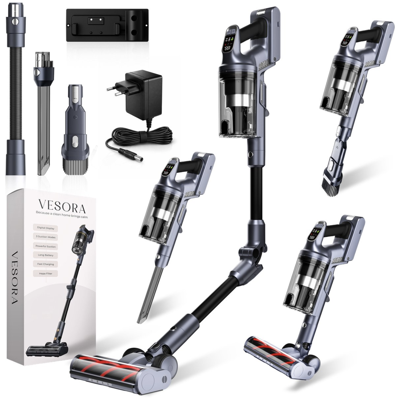 beste steelstofzuiger Vesora 3-in-1 beste steelstofzuiger Vesora 3-in-1